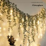 크리스마스 가랜드 벽트리 LED 전구