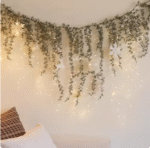 북유럽 인스타 크리스마스 가랜드 벽트리 LED 전구 벽 장식 무드 웨딩 소품