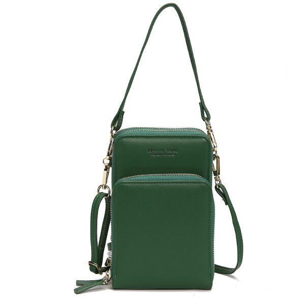 여성 패션 대용량 숄더 지갑 크로스백  핸드폰 가방