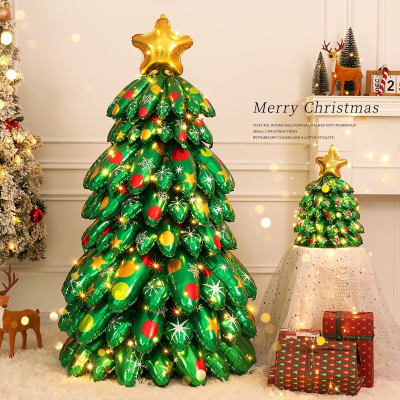 멀티벌룬트리 크리스마스 풍선 트리 장식