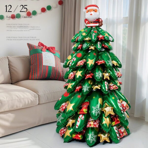 멀티벌룬트리 크리스마스 풍선 트리 장식