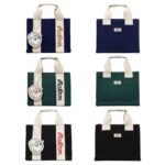 골프카트백 여성 핸드백 공 마크 골프파우치백 캔버스 주머니 가방 라운딩