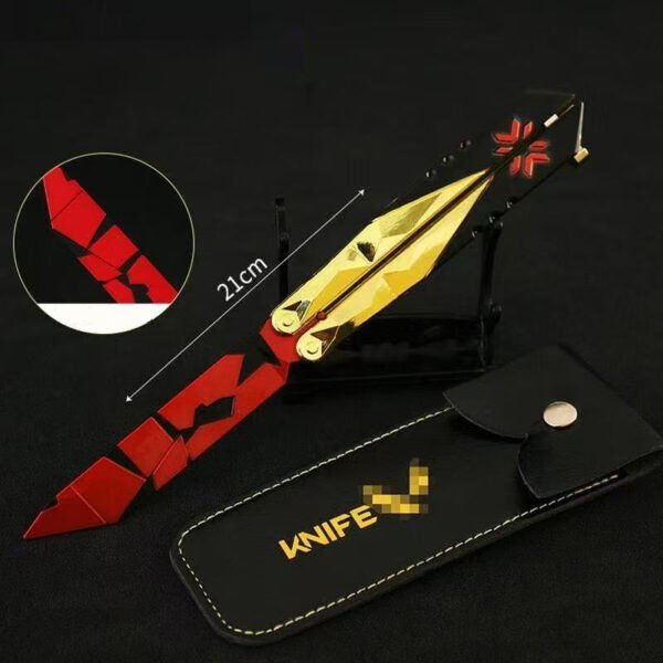 발로란트 챔피언스 발리송 나비칼 장난감칼 날없는 안전한 발리송